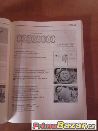 Suzuki Rmz 250 manual – fotografie 2
