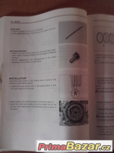 Suzuki Rmz 250 manual – fotografie 3