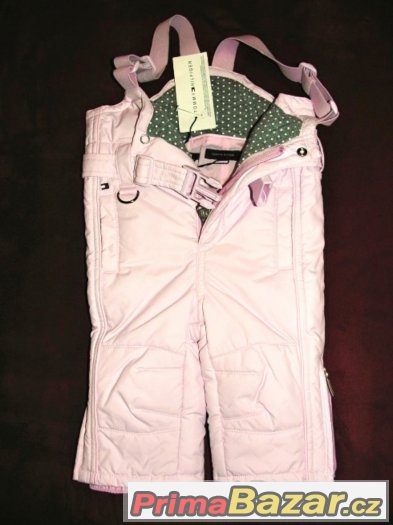č.004 - TOMMY HILFIGER - NOVÉ oteplené kalhoty v.68 za 40% – fotografie 1
