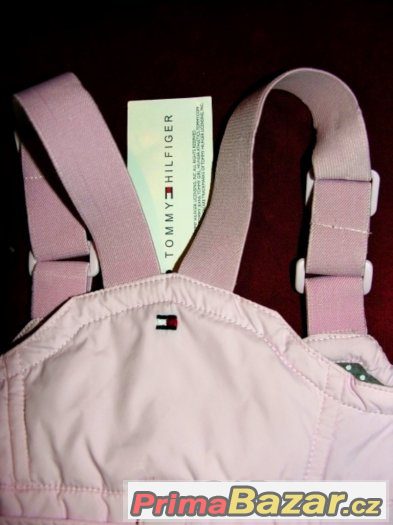 č.004 - TOMMY HILFIGER - NOVÉ oteplené kalhoty v.68 za 40% – fotografie 4