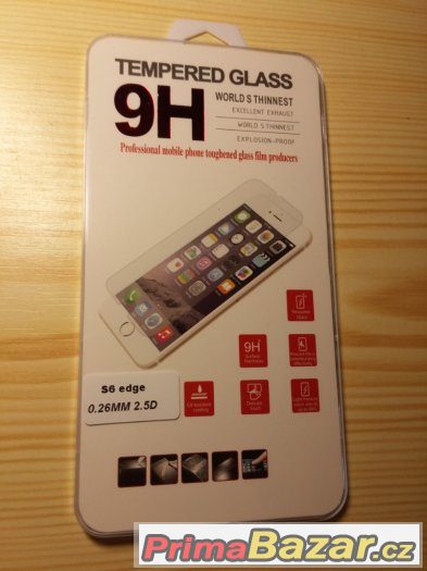 Ochranné tvrzené sklo pro Samsung Galaxy S6 EDGE (G925F) – fotografie 2