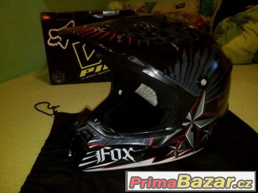 Přilba FOX Racing v1 vel.M, Brýle Scott – fotografie 4