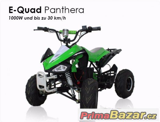 Prodám novou elektro čtyřkolku Panthera 1000W – fotografie 3
