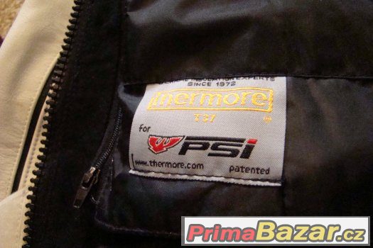 Kožená dámská bunda PSI  vel. 42 - prakticky nová – fotografie 5
