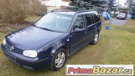 VW Golf IV variant 1.9 TDI 81 kw – fotografie 1