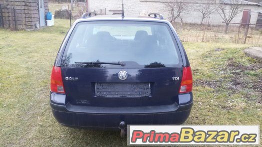 VW Golf IV variant 1.9 TDI 81 kw – fotografie 3