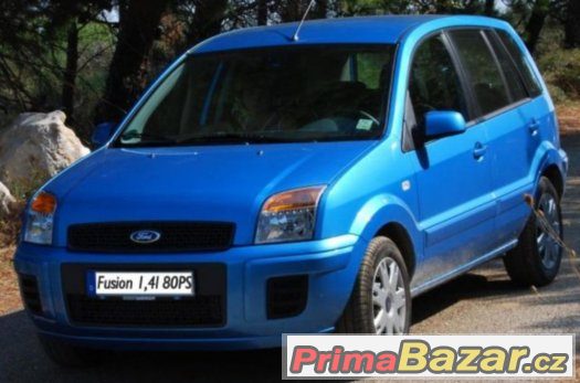 Náhradní díly:  Ford Fusion 1.4 50kw, 2005  modrá- metalíza – fotografie 1