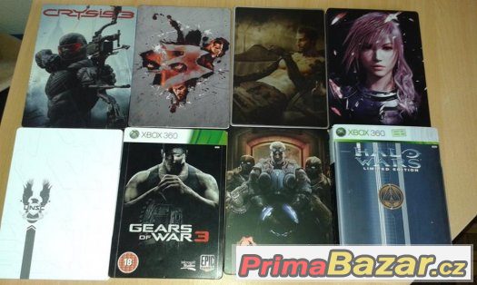 STEELBOOKY PRO XBOX 360 I S HRAMI – fotografie 1
