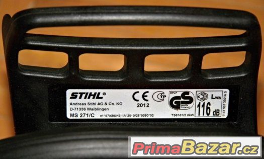 Motorová pila STIHL MS 271, nová, nepoužitá – fotografie 4