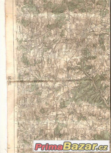 mapa Táborska – fotografie 1