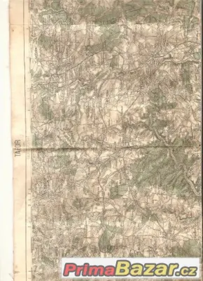 mapa Táborska