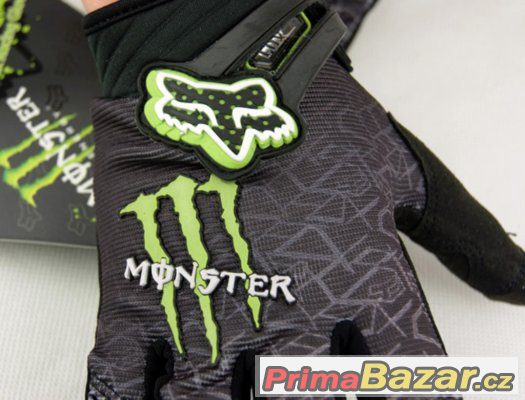 Prodám nové rukavice FOX Monster Ghost bílé nebo černé – fotografie 3
