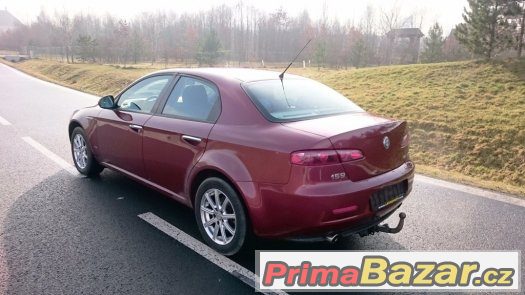 Alfa Romeo 159 - 136kW, tempomat, ALU, 1.majitel, serviska – fotografie 4