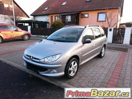 Peugeot 206 SW 1.6 16V - 80kW, serviska, ALU, 1. majitel – fotografie 2