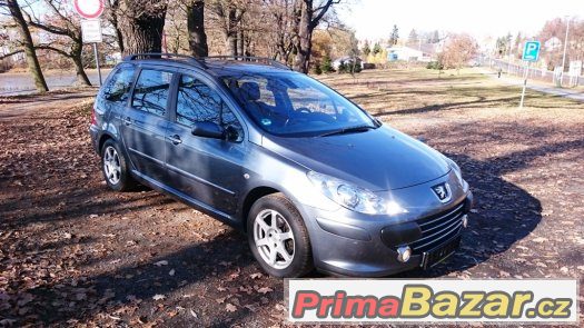 Peugeot 307 break 1.6 HDi - 80kW, serviska, ALU, tažné – fotografie 2