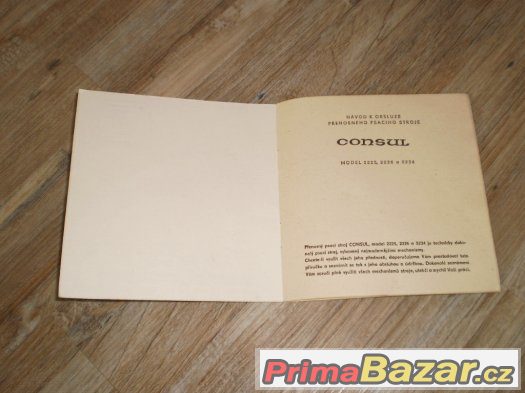 Psací stroj Consul – fotografie 3