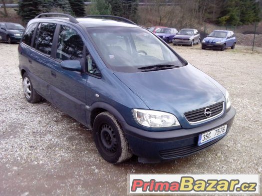 OPEL ZAFIRA 1,6i 16V, 7.míst, r.v. 2001 – fotografie 2