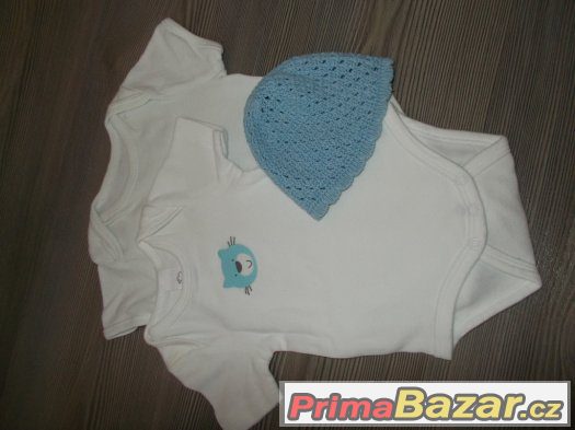 2x Body + čepička vel.56.Nošené – fotografie 1