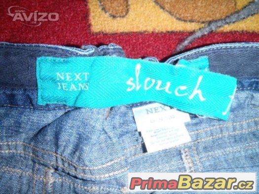 Suprové džíny NEXT SLOUCH s kapsama – fotografie 5