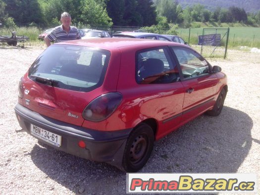 FIAT Bravo 1,4i 12V, r.v. 1997, nové v ČR – fotografie 3