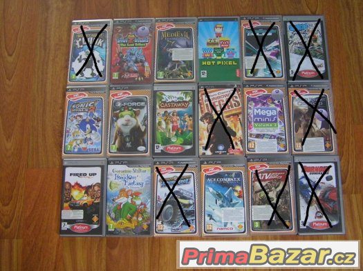 Prodám hry na PSP – fotografie 1