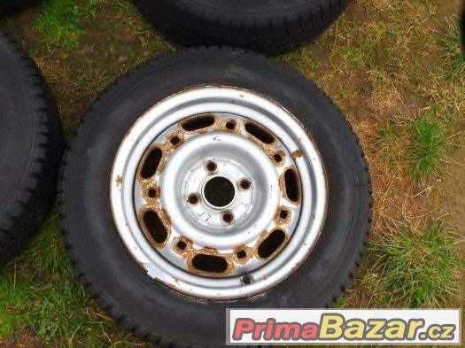 2) VW/Seat, zimní pneu s disky 175/65/14 – fotografie 2