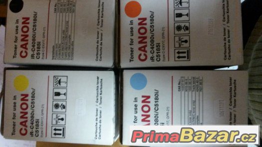 Canon C-EXV 17 celá sada – fotografie 1