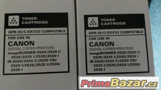 Canon C-EXV 33 - 2 kusy – fotografie 1