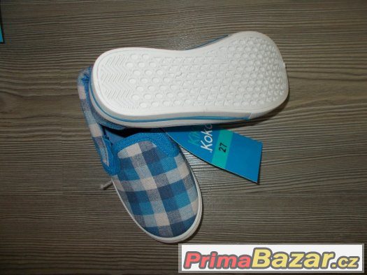 Plátěnky Plátěné boty vel.27 stélka 17,5cm – fotografie 2