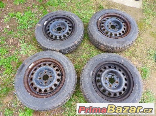 3) VW/Seat, zimní pneu s disky 155/80/13 – fotografie 1