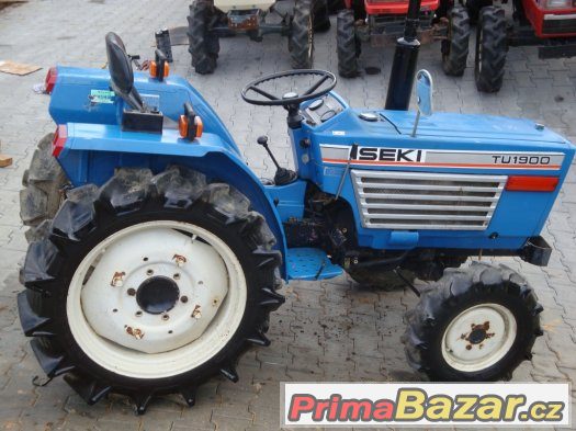Japonský traktor ISEKI TU1900, 4x4, 19 Hp + tříbodový závěs – fotografie 2