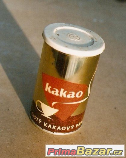 Staré kakao, originální nenačatá plechovka, sběratelské – fotografie 1