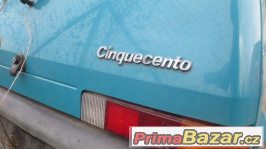 FIAT  -Seicento Fiat Cinquecento -  Dily – fotografie 4