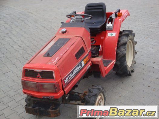 Malotraktor MITSUBISHI MT-14, 14 Hp, 4x4 s rotavátorem – fotografie 2