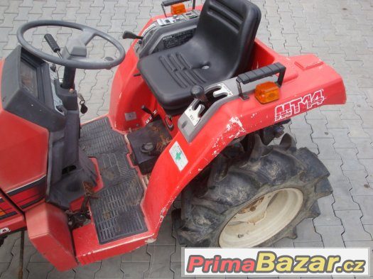 Malotraktor MITSUBISHI MT-14, 14 Hp, 4x4 s rotavátorem – fotografie 5