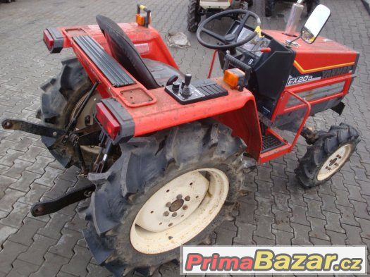 Traktor Yanmar FX20D, výkon 20 Hp, automat, 4x4 – fotografie 3