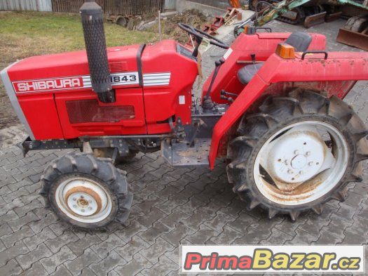 Japonský traktor SHIBAURA SD1843, výkon 18 Hp, 4x4 – fotografie 2