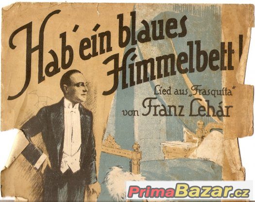 Staré noty, staré hudební nástroje, staré tisky, 1922 – fotografie 2
