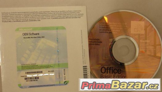 Originál MS Office 2003 Basic (Word, Excel, Outlook) – fotografie 2