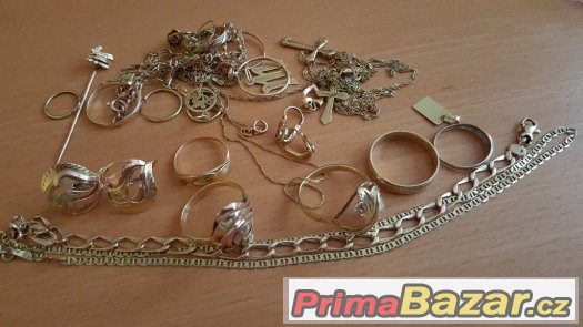 Šperky/zlomky 14kar.55.86g – fotografie 2
