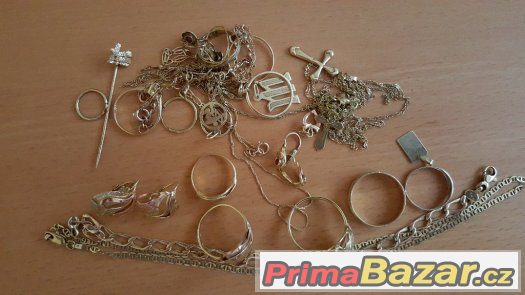 Šperky/zlomky 14kar.55.86g – fotografie 3
