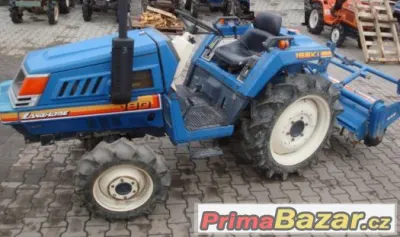 Malotraktor ISEKI TU 180F,18 Hp, 4x4, tříválec s rotavátorem