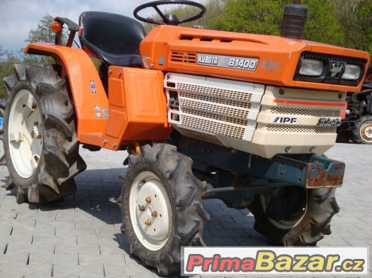 Traktor KUBOTA B1400 DT s výkonem 14 Hp , 4x4, tříválec – fotografie 2