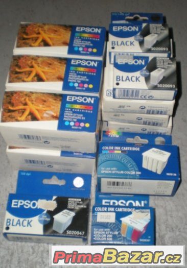 Inkoustové náplně Epson - 17 ks – fotografie 1