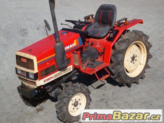 Japonský traktor Yanmar XF17D, v ceně 3B závěs a rotavátor – fotografie 1