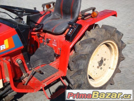 Japonský traktor Yanmar XF17D, v ceně 3B závěs a rotavátor – fotografie 3