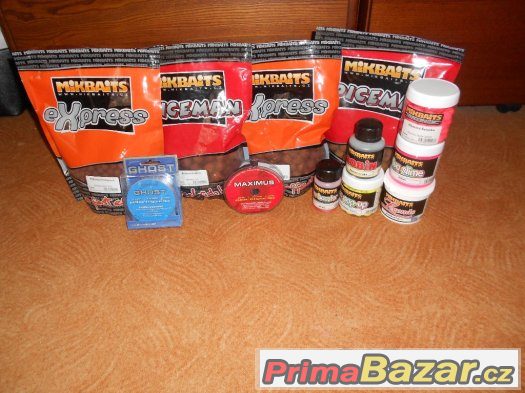 Boilie Mikbaits,odhozovka,fluorocarbon – fotografie 1