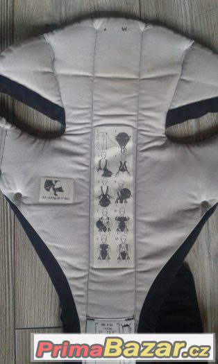 Nosítko Babybjorn Original City Black – fotografie 3