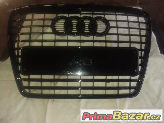 mřížka black S-line Audi A6 4F – fotografie 2