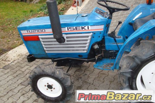 Japonský traktor ISEKI TU2100, 4x4, 21 Hp, tříválec – fotografie 2